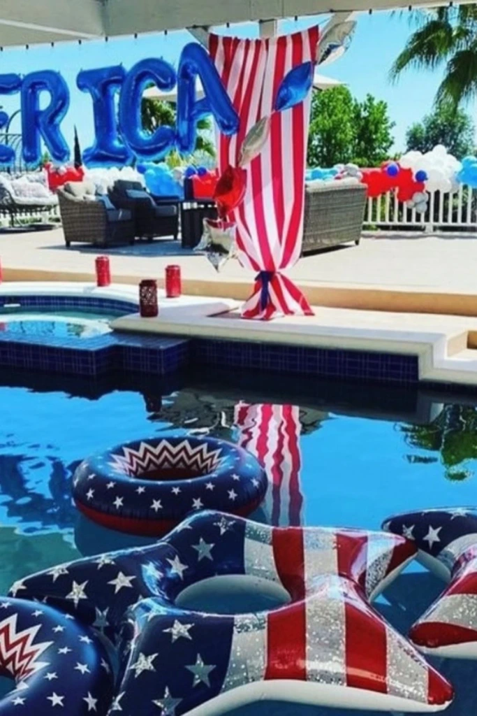 Pool Float Decor