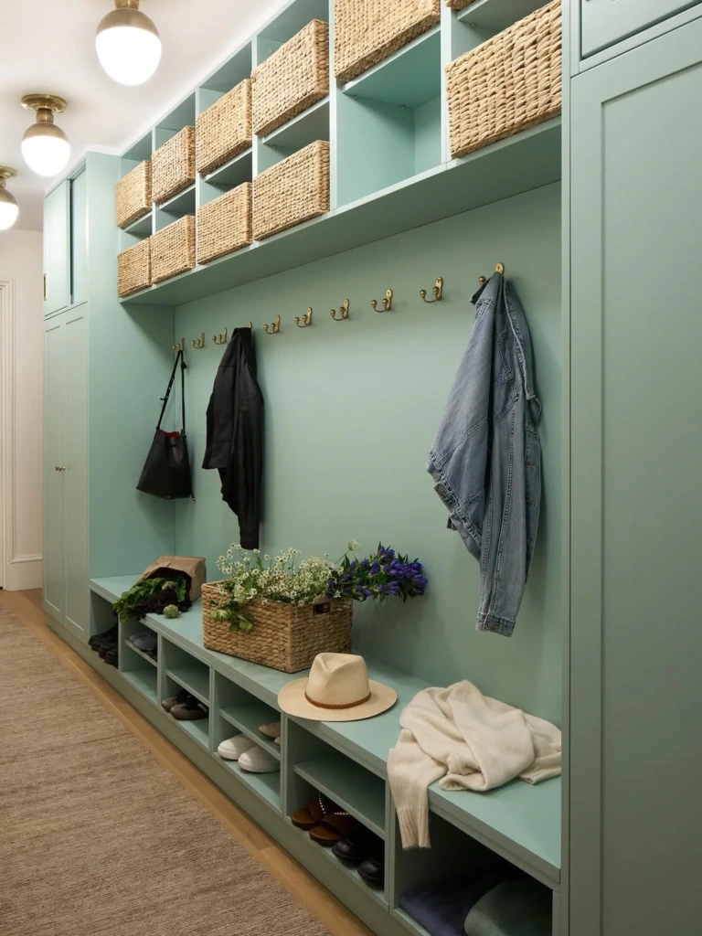 22. Fresh & Functional Mudroom Magic