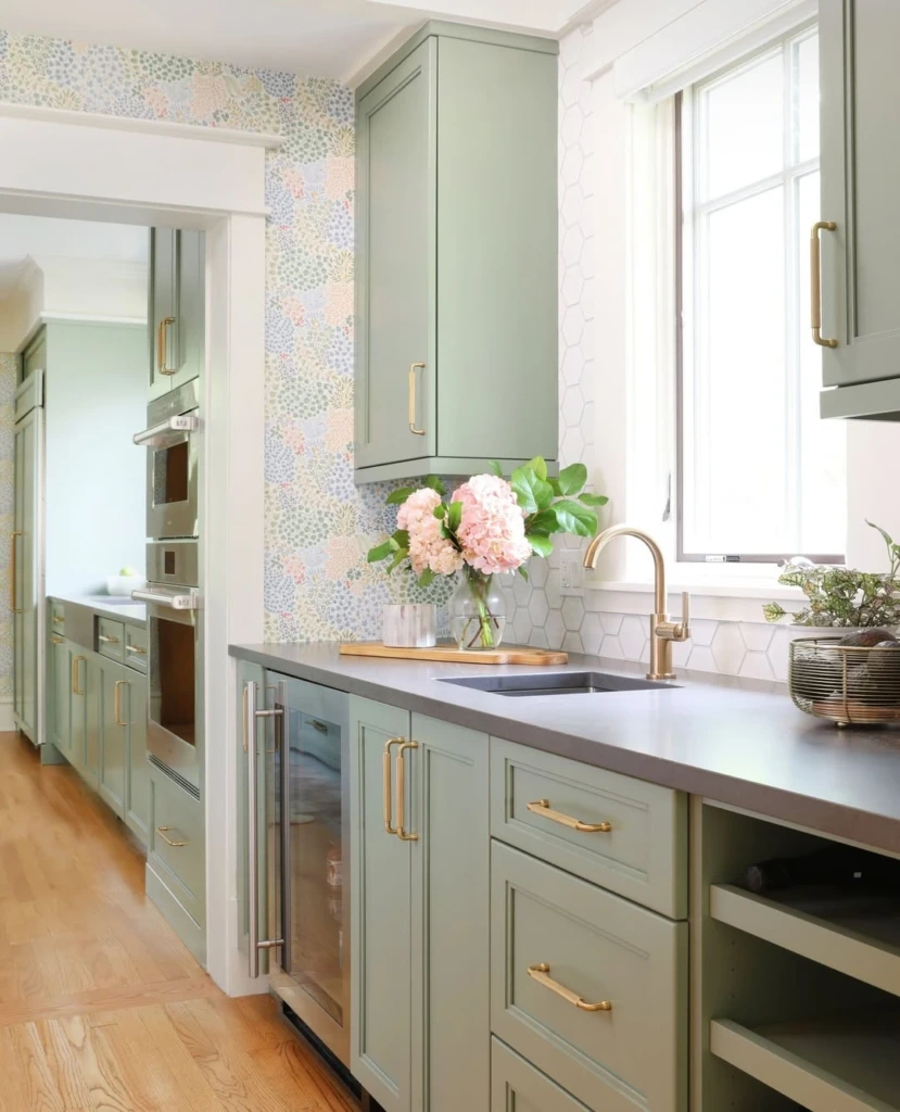 1. Soft Sage Elegance