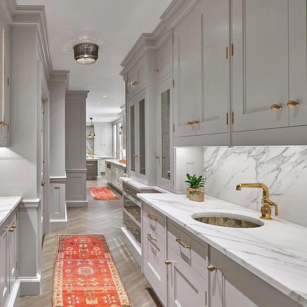 16. Tailored White Pantry