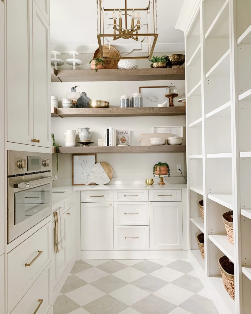 18. Classic White Pantry Corridor