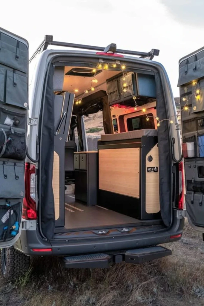 Rear Door Storage