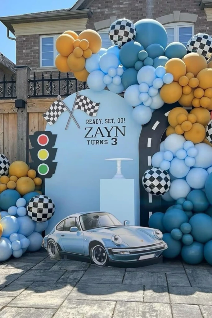 Race Track Backdrop