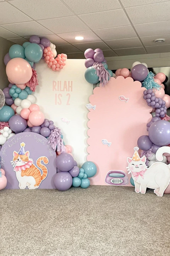 Pastel Balloon Wall