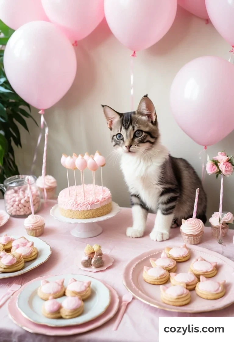 Cat Themed Birthday Party Ideas