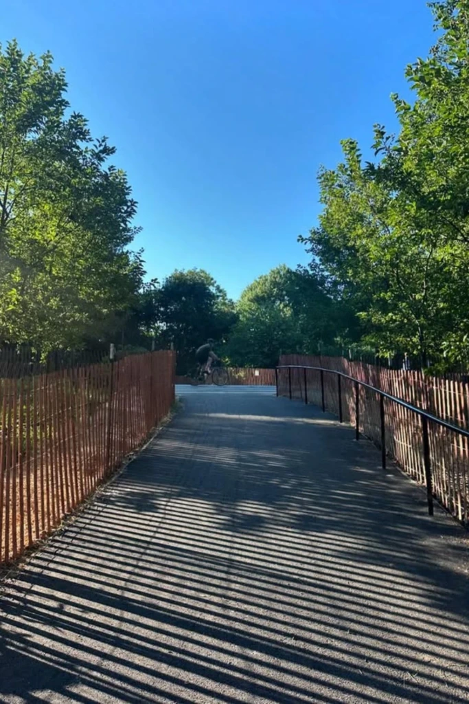 Accessible Sloped Walkway