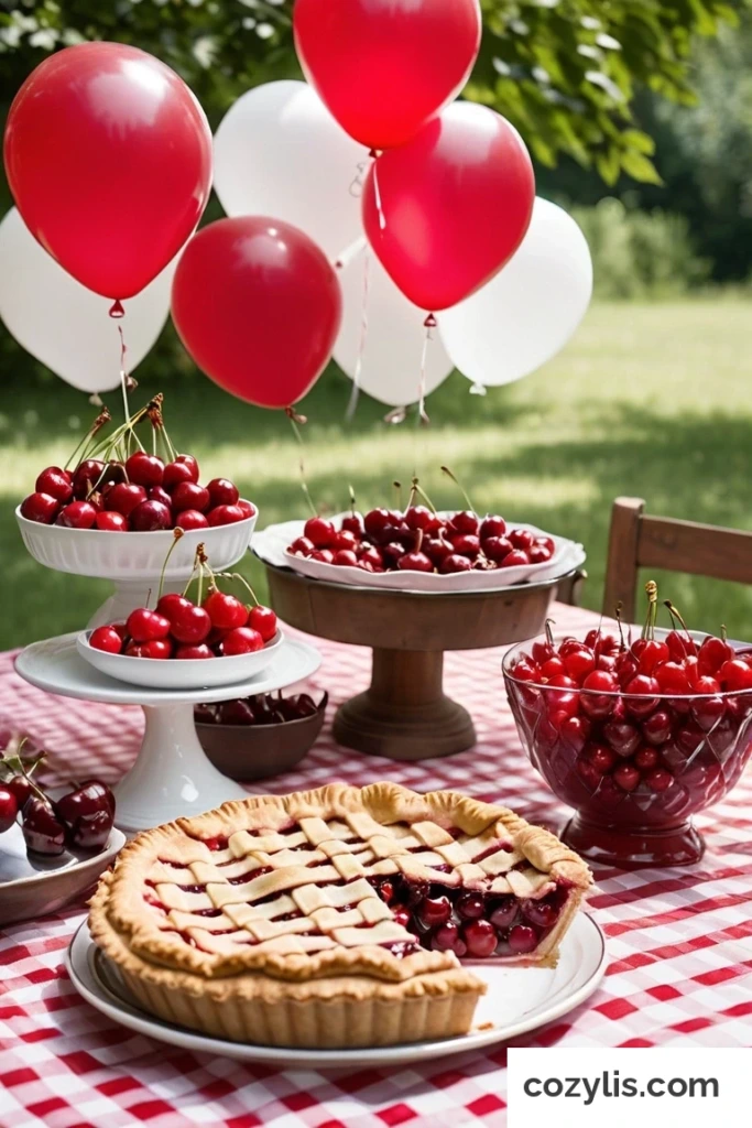 Cherry Birthday Party Theme - 24 Cherry Birthday Party Theme