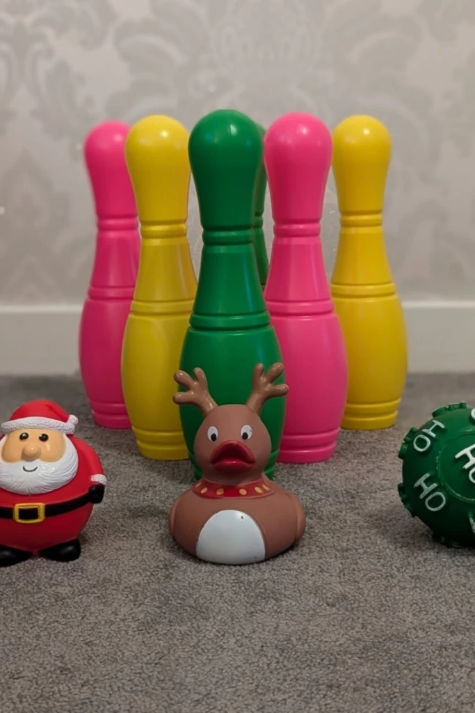 Santa Bowling Game