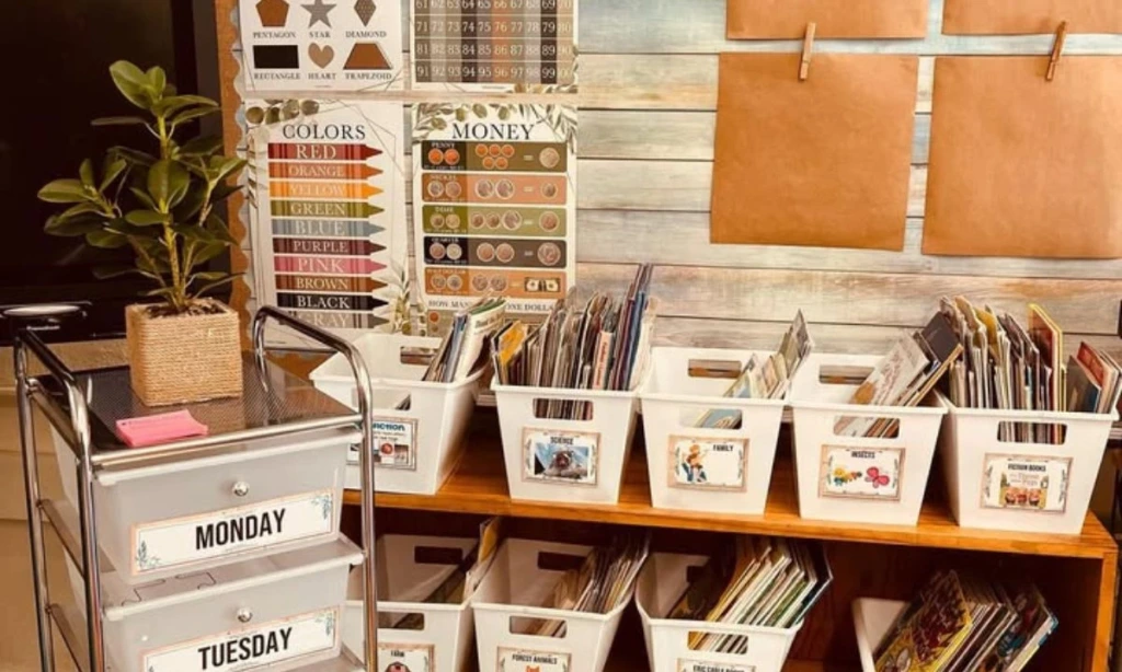 Classroom Library Setup