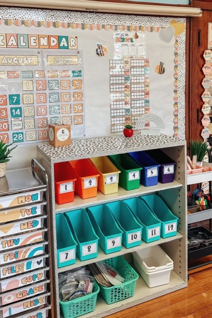 Color Coded Bins