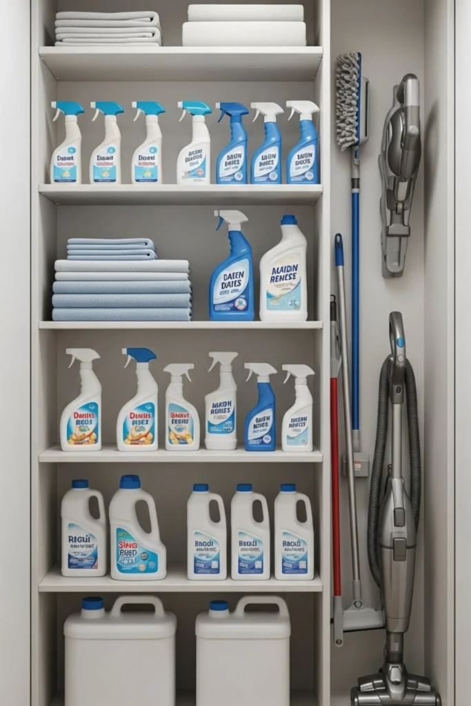 Zoned Closet Storage