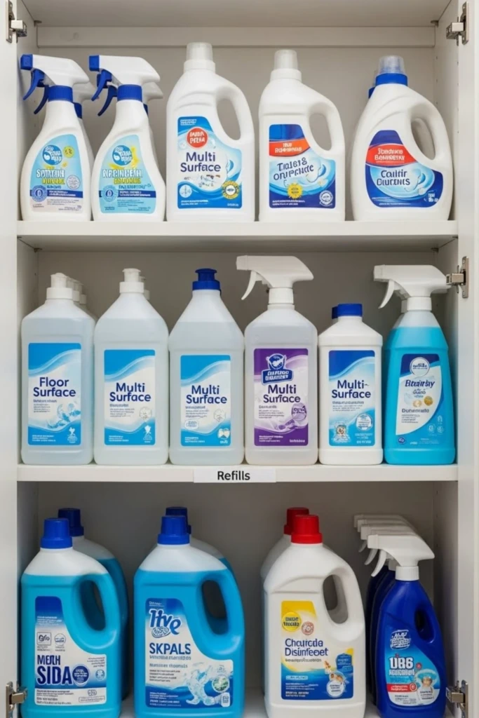 Refill-Only Shelf