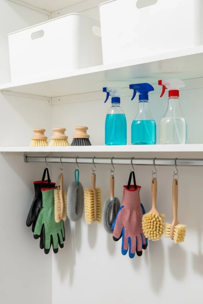 Under-Shelf Hanging Hooks