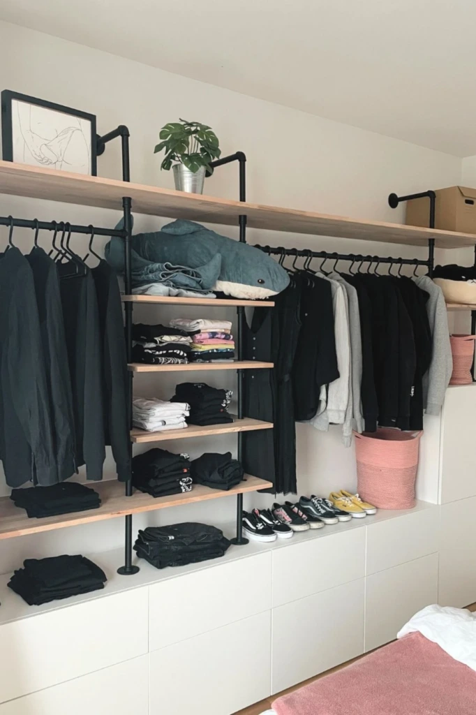 Pipe Shelves