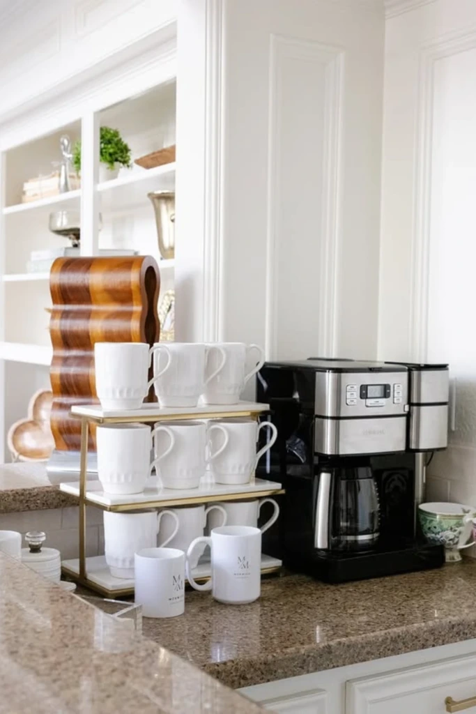 Tiered Mug Display