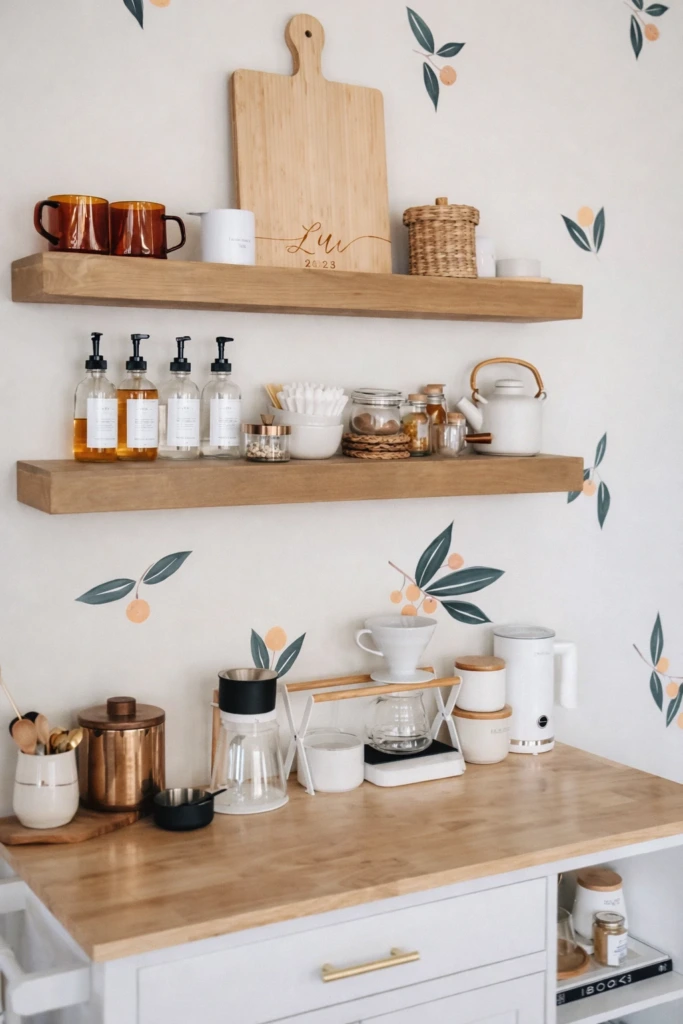 Floating Shelf Setup