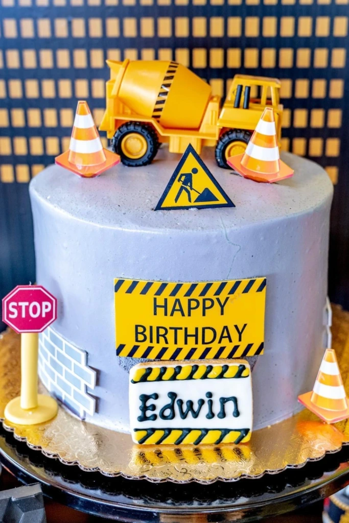Construction Cake Design
