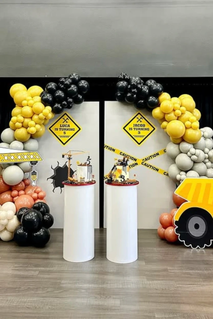 Double Panel Balloon Backdrop