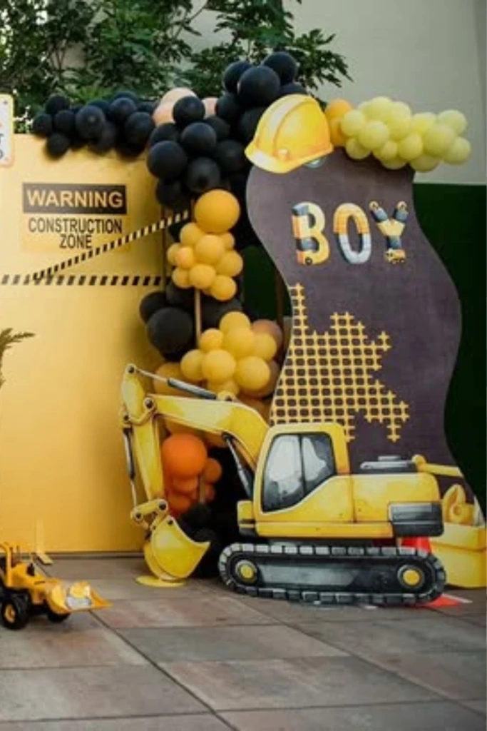 Full Construction Scene Backdrop