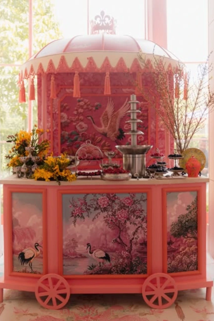 Pink Royal Cart