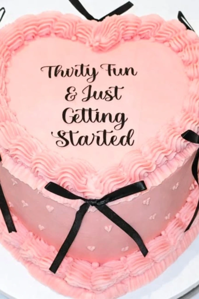 Heart Cake Moment