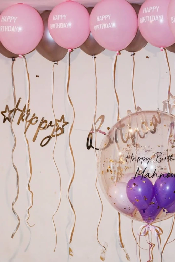 Floating Balloon Wall