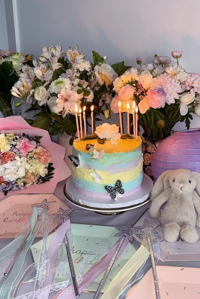 Soft Pastel Table