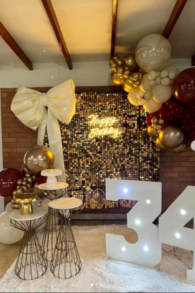 Gift Bow Backdrop