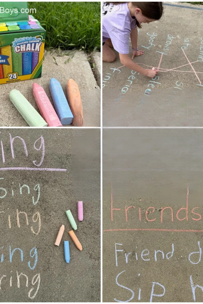 Chalk Word Challenge