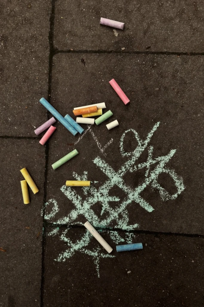 Chalk Tic Battle