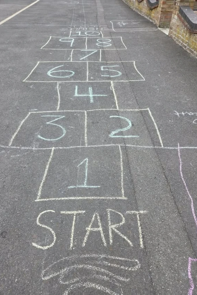 Number Hop Race