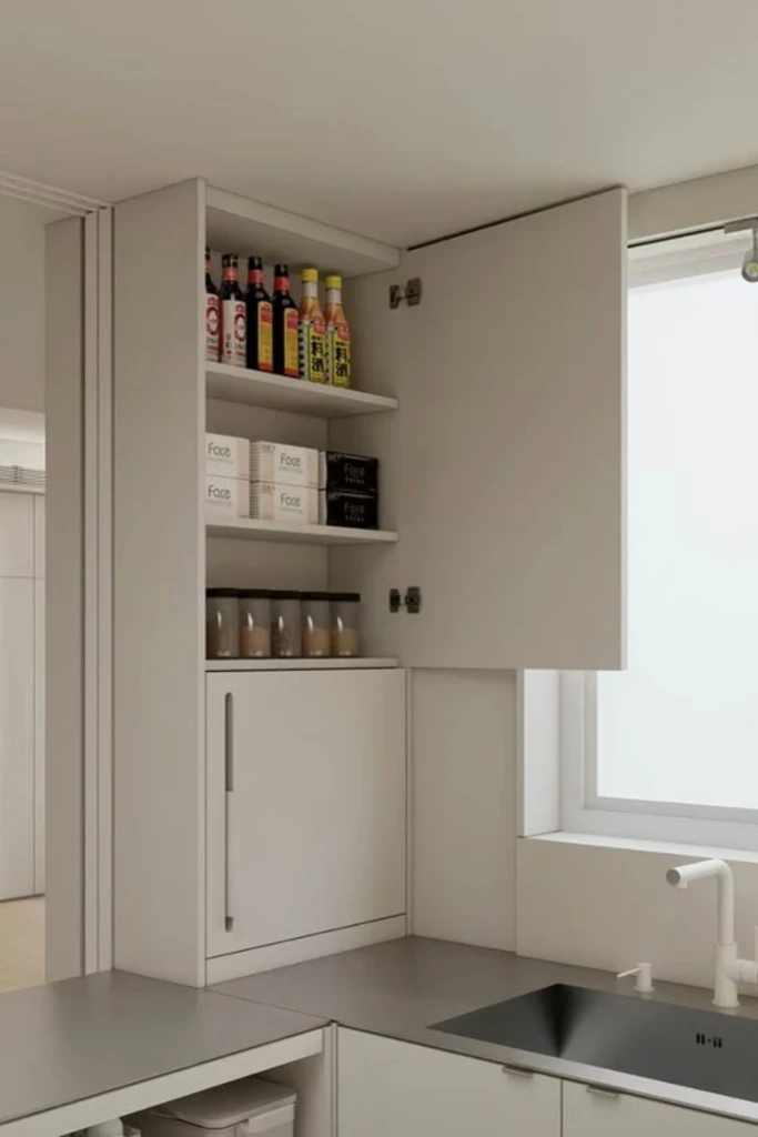 Vertical Shelves