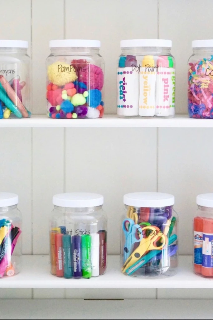 Clear Jar Storage