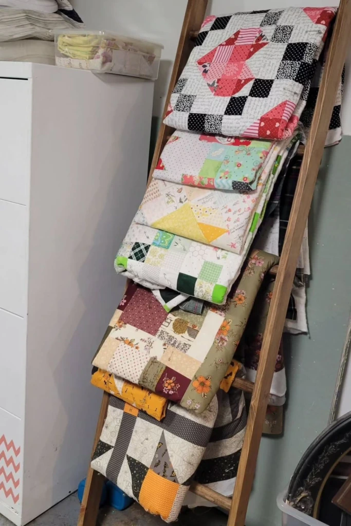 Quilt Ladder Rack