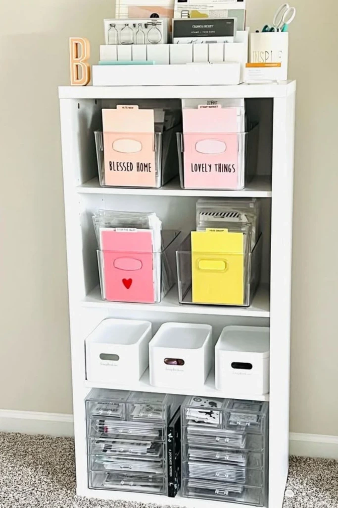 Paper File Shelf