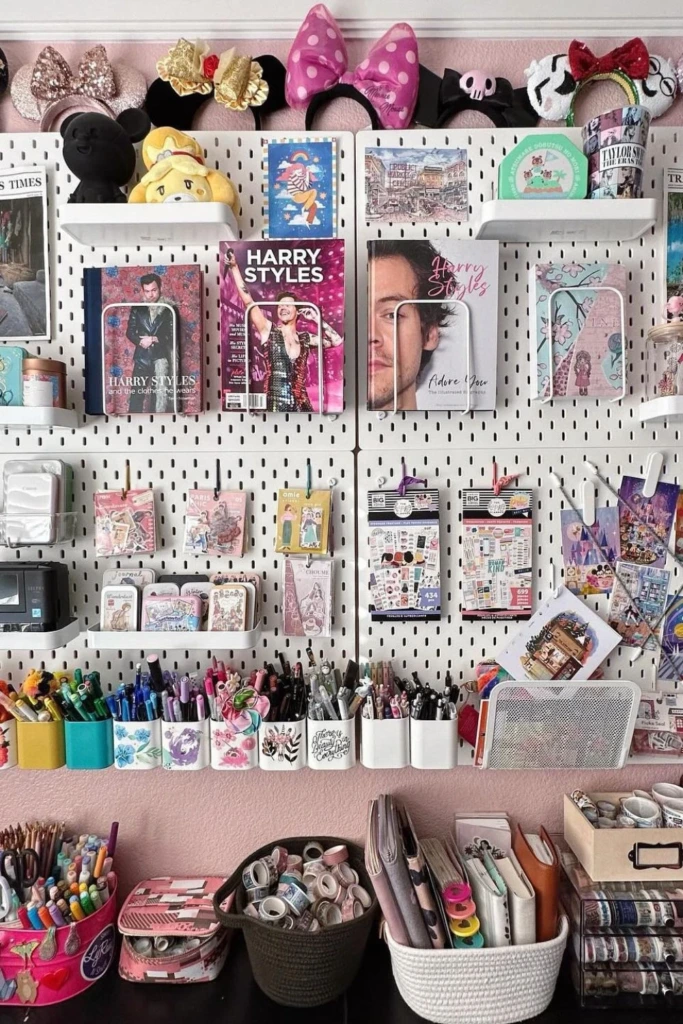 Pegboard Wall