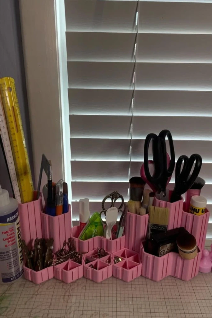 Pink Tool Organizer