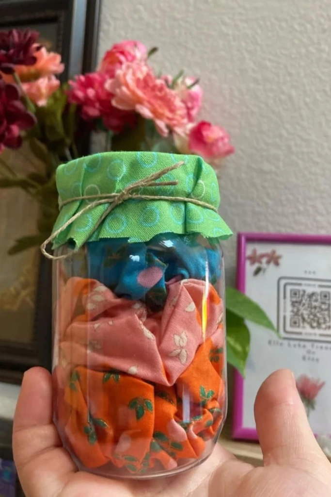 Scrunchie Jar