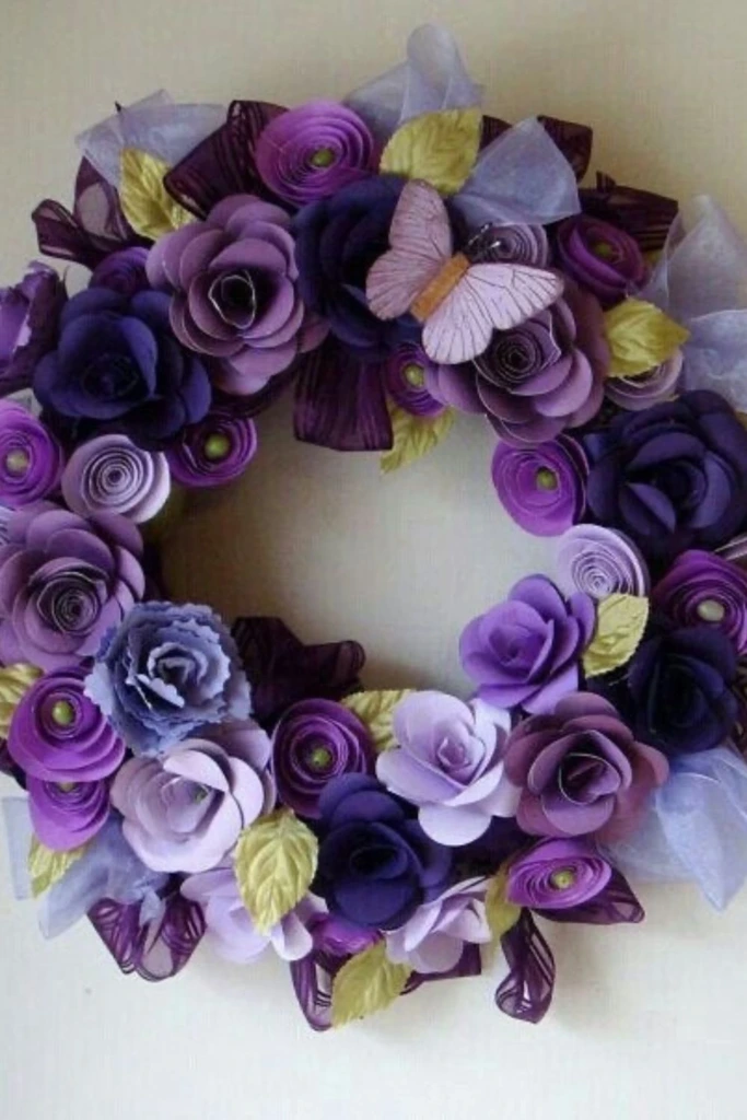 Purple Wreath