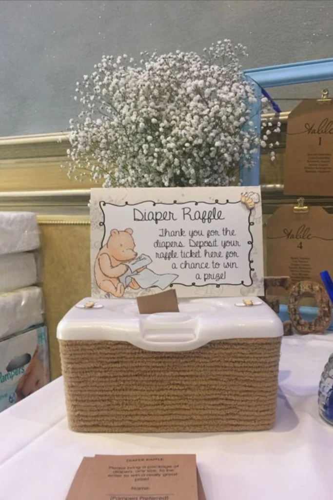23. Diaper Raffle