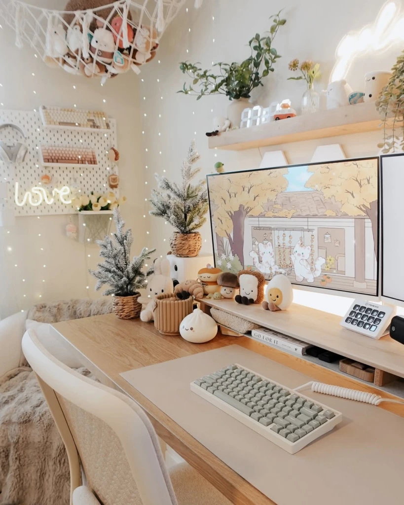 9. Soft Glow Productivity