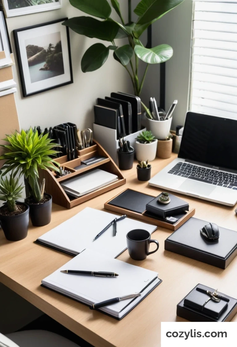 Desk Organization Ideas