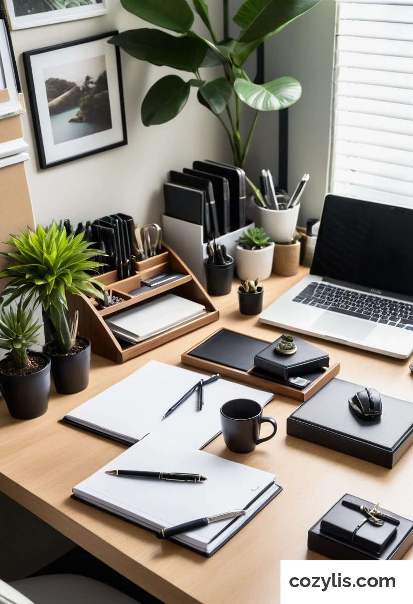 Desk Organization Ideas
