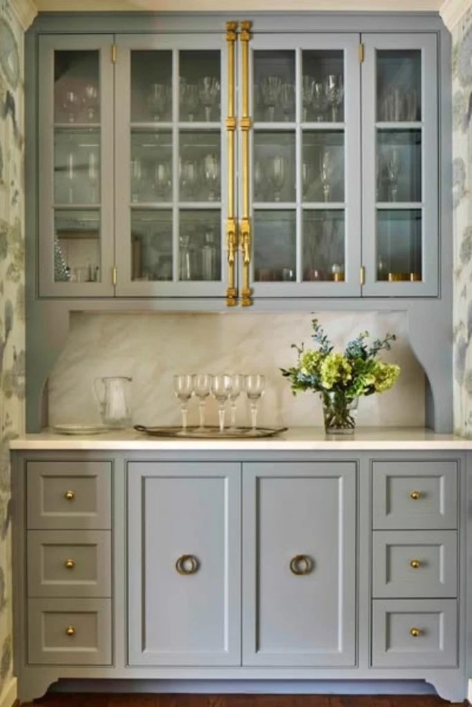Glass Cabinet Storage