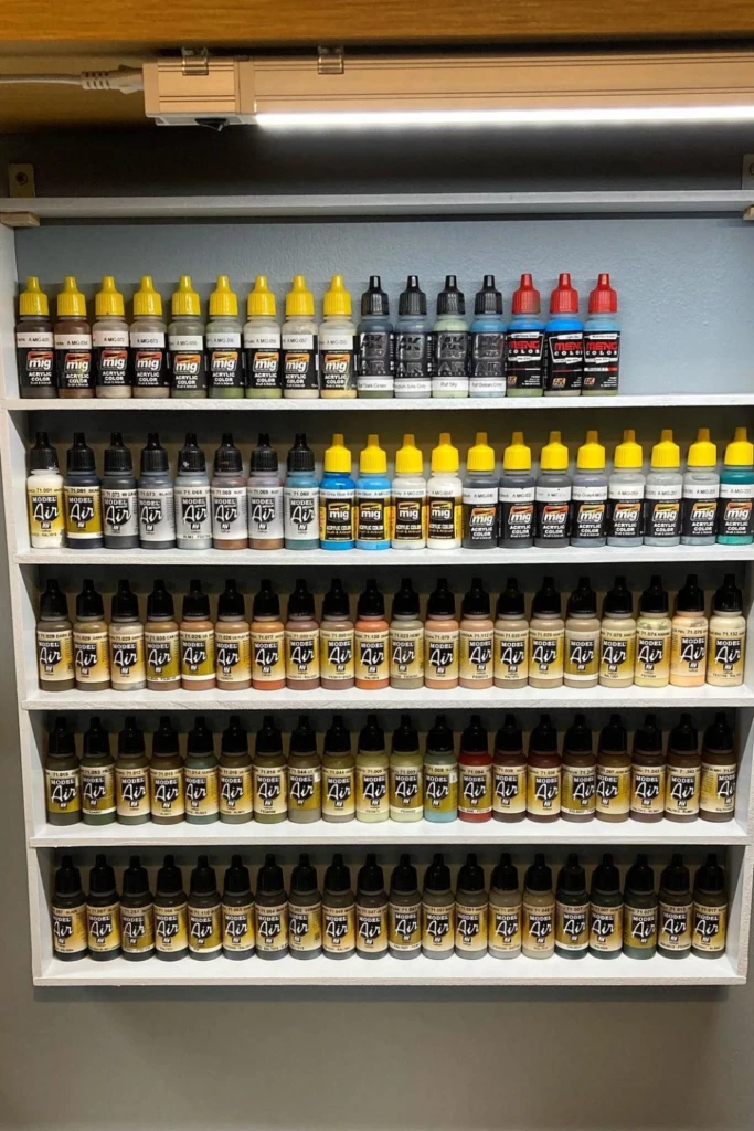 Tiered Wall Rack