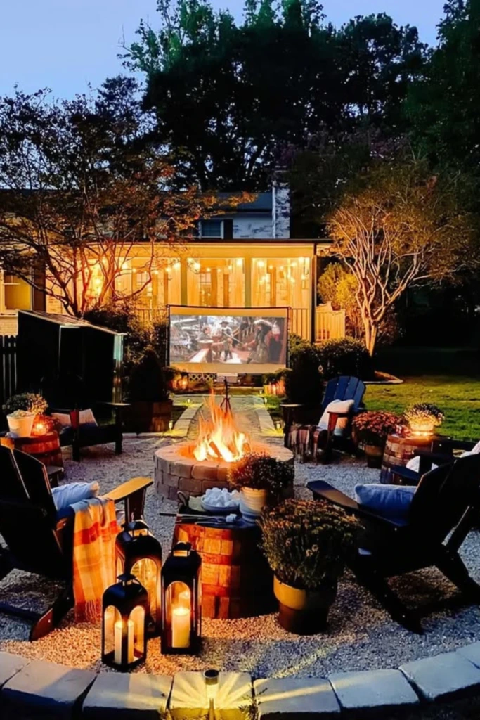 Fire Pit Cinema