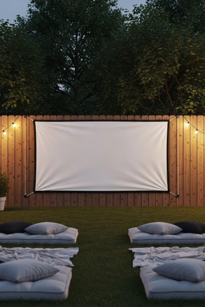 Fence Mounted Screen