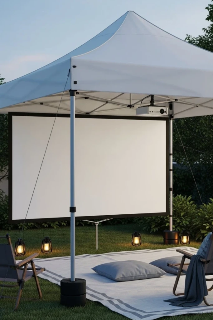 Pop-Up Canopy Screen