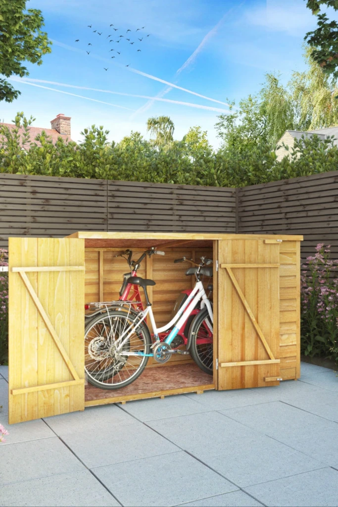 Outdoor Bike Shed