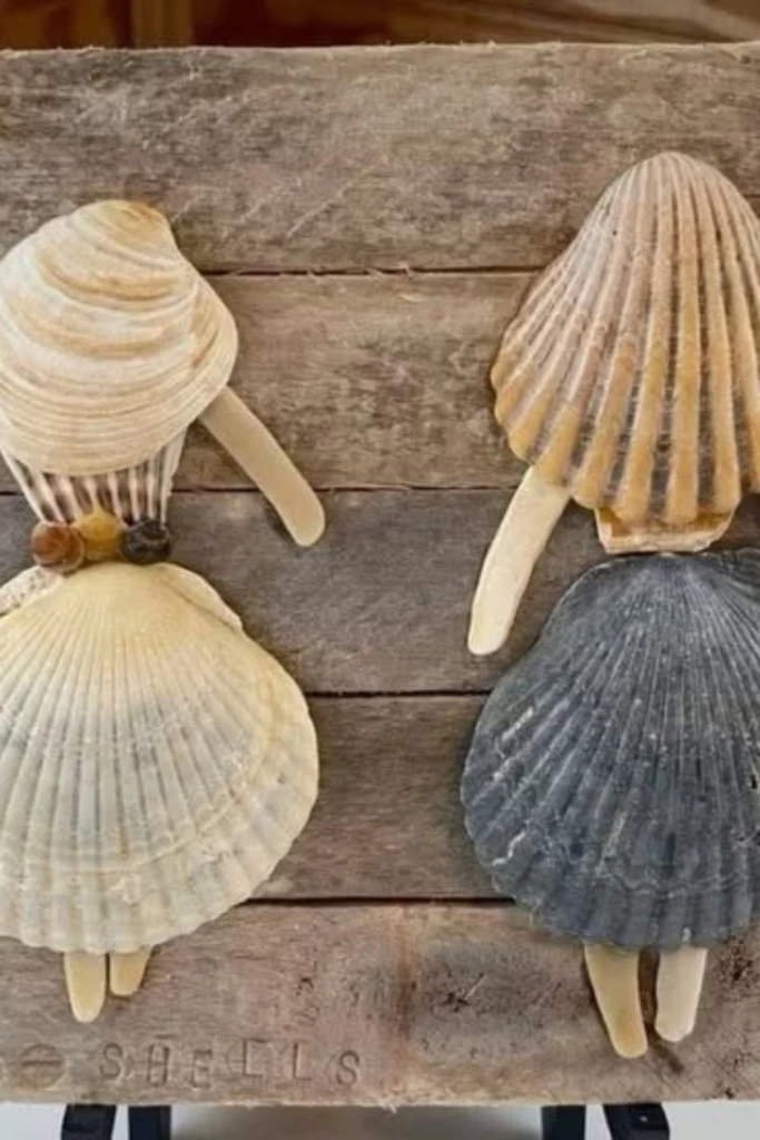 Make Seashell Wall Art